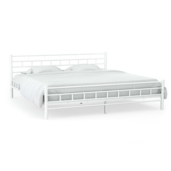  Bed Frame Metal, White