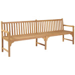 Garden Bench 240 cm Solid Teak