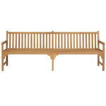 Garden Bench 240 cm Solid Teak