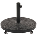 Parasol Base Black Round 27 kg