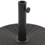 Parasol Base Black Round 27 kg