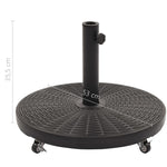 Parasol Base Black Round 27 kg