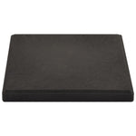 Umbrella Weight Plate Black Concrete Square 12 kg