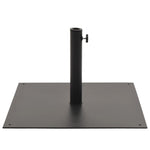 Parasol Base Black Steel Square 17 kg