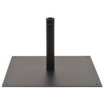 Parasol Base Black Steel Square 17 kg