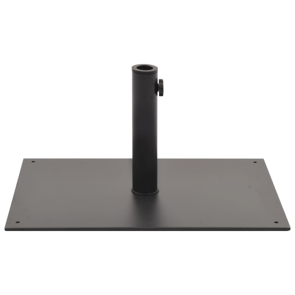 Parasol Base Black Steel 15 kg