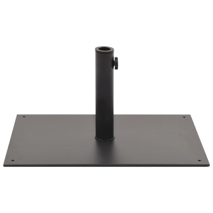 Parasol Base Black Steel 15 kg