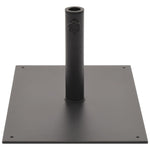 Parasol Base Black Steel 15 kg