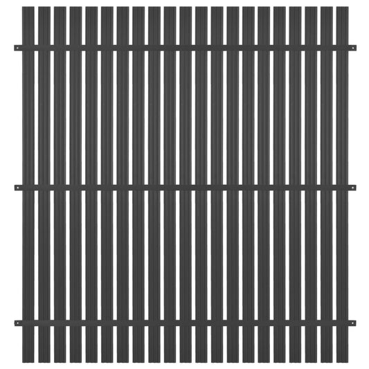 Fence Panel Aluminium 180x180 cm Anthracite