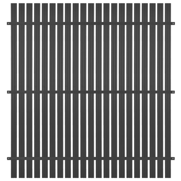  Fence Panel Aluminium  Anthracite