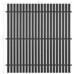 Fence Panel Aluminium  Anthracite