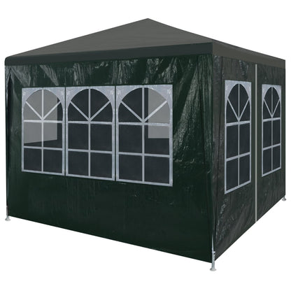 Party Tent Sidewalls 2 pcs with Window Green