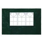Party Tent Sidewalls 2 pcs with Window Green