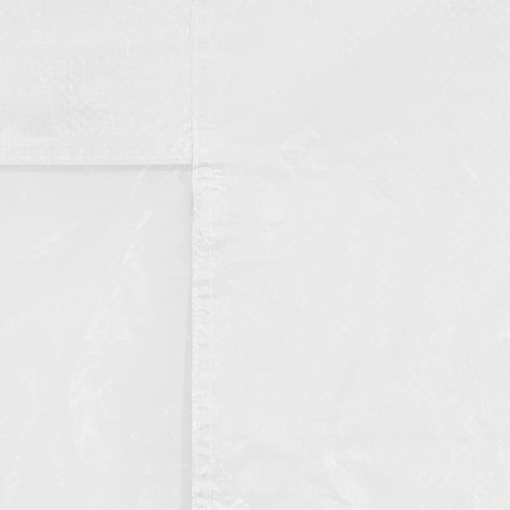 Party Tent Doors 2 pcs with Zipper White