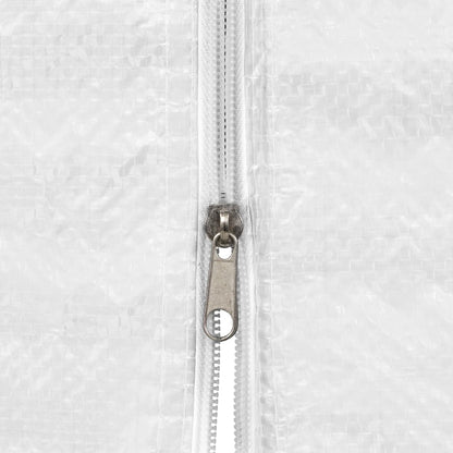 Party Tent Doors 2 pcs with Zipper White