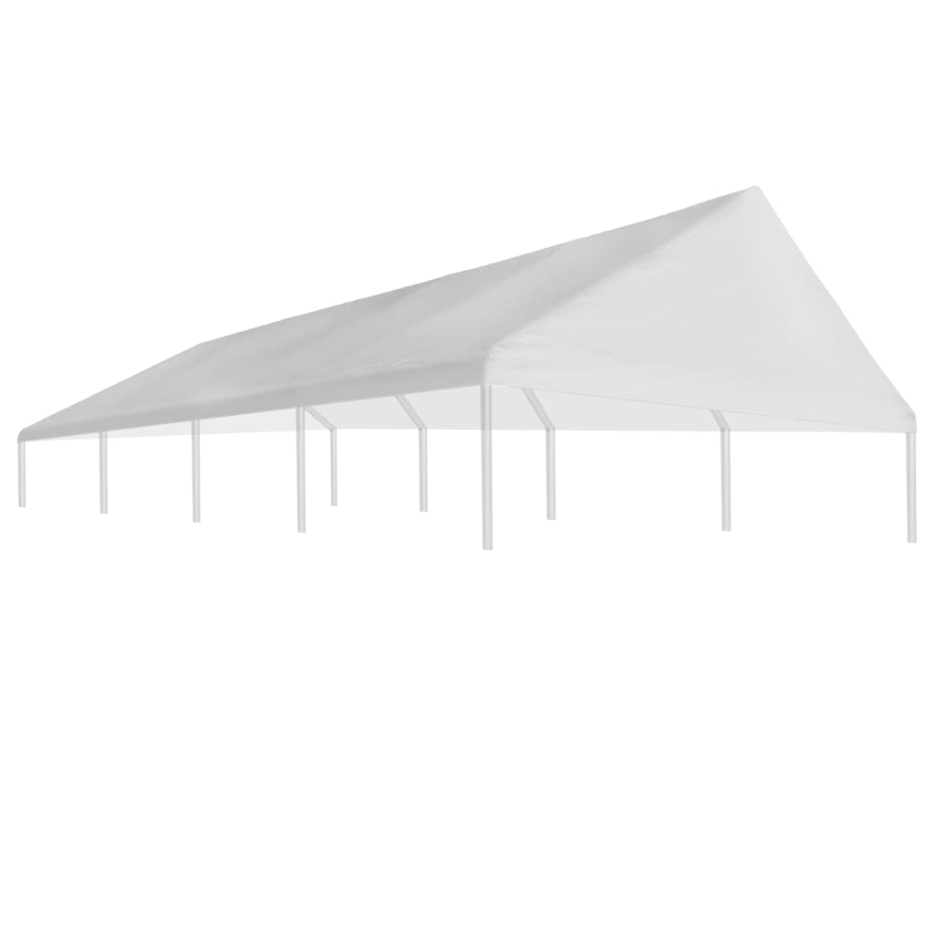 Party Tent Roof 4 x 8 m White