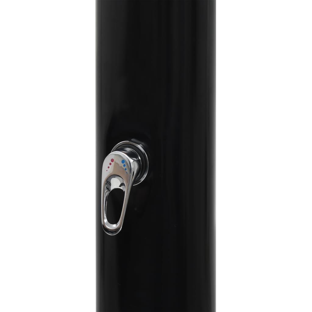 Solar Shower Black 196 cm 40 L