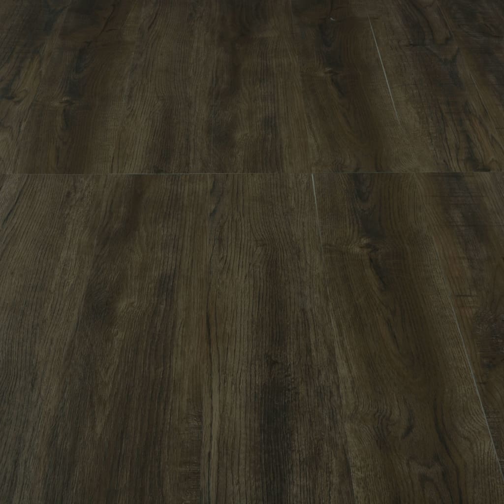 Click Floor 3.51 mÂ² 4 mm PVC Dark Brown