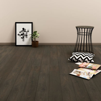 Click Floor 3.51 mÂ² 4 mm PVC Dark Brown