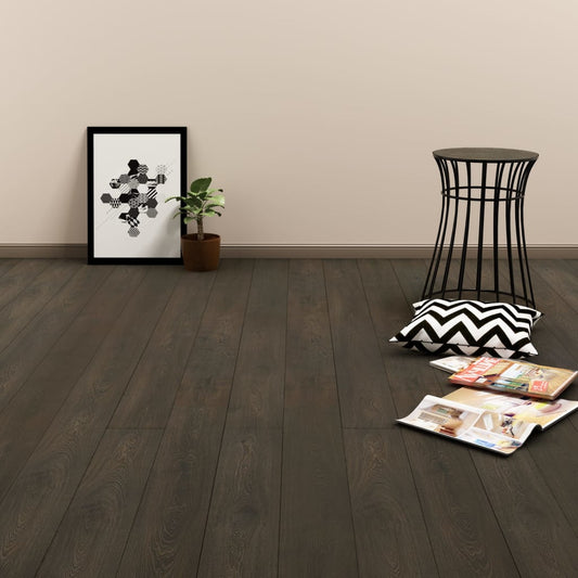 Click Floor 3.51 mÂ² 4 mm PVC Dark Brown