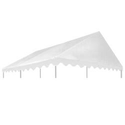Gazebo Top Cover PVC 500 g/mÂ² 3x4 m White