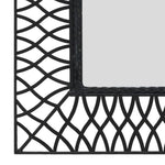 Garden Wall Mirror Arched Black