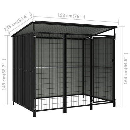 Dog Kennel 193x133x163 cm