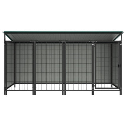 Outdoor Dog Kennel 253x133x113 cm