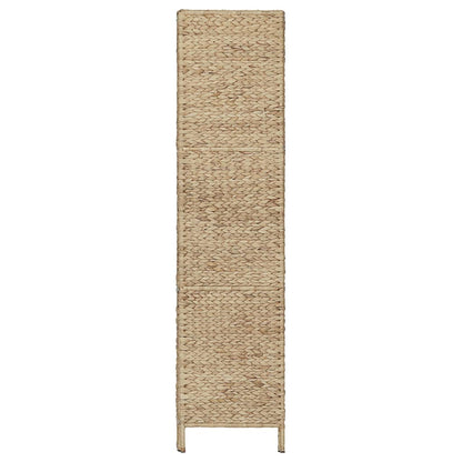 5-Panel Room Divider 193x160 cm Water Hyacinth