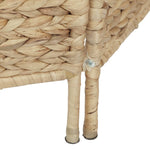 5-Panel Room Divider Water Hyacinth