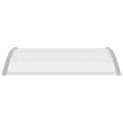 Door Canopy Grey 150x100 cm Plastic