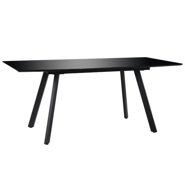  Dining Table High Gloss Black MDF