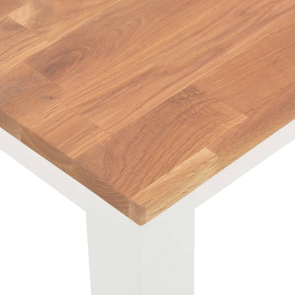 Dining Table 120x60x74 cm Solid Oak Wood