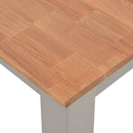 Dining Table Solid Oak Wood