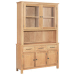 Desk Hutch Solid Oak Wood