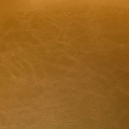 Tub Chair Gold Faux Leather