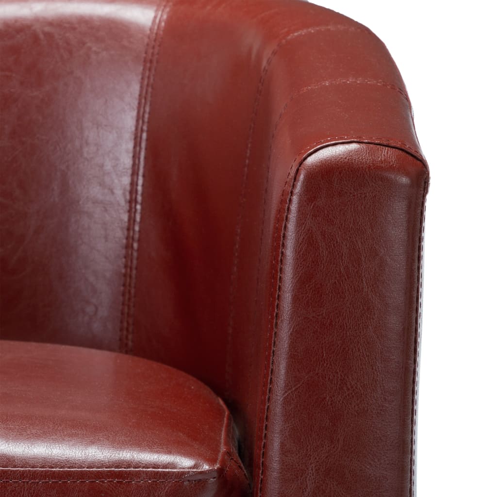 Tub Chair Wine Red
