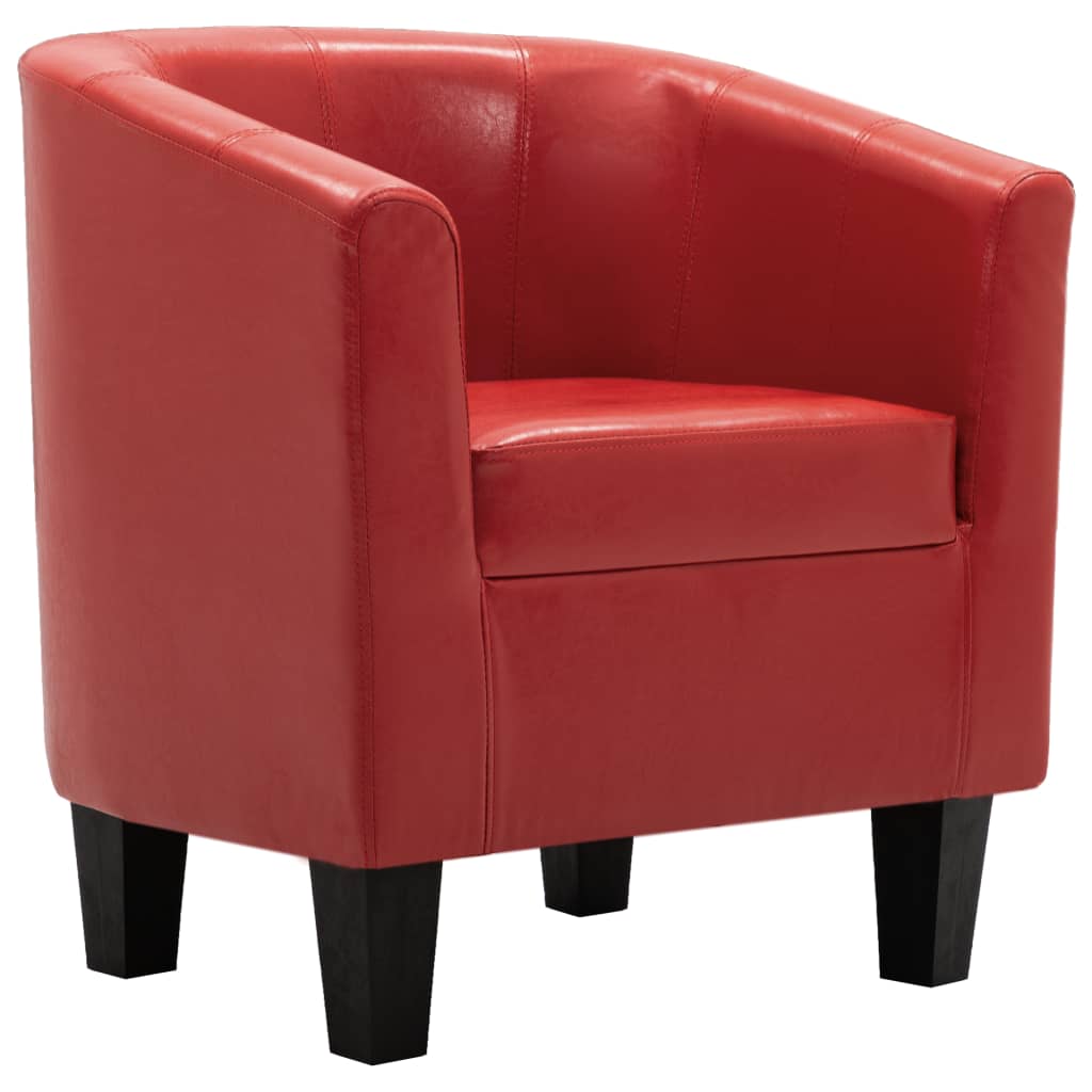 Tub Chair Red