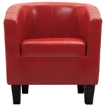 Tub Chair Red