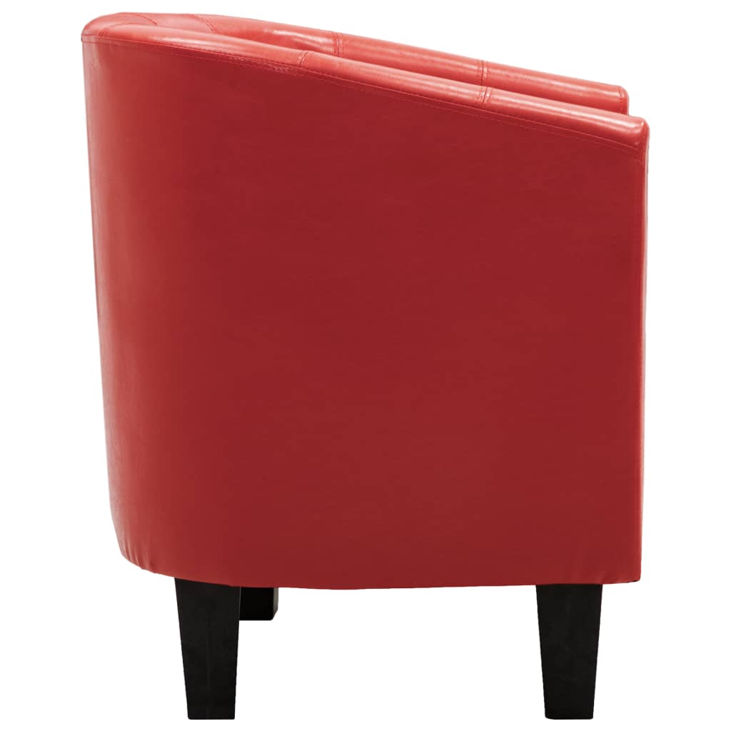 Tub Chair Red