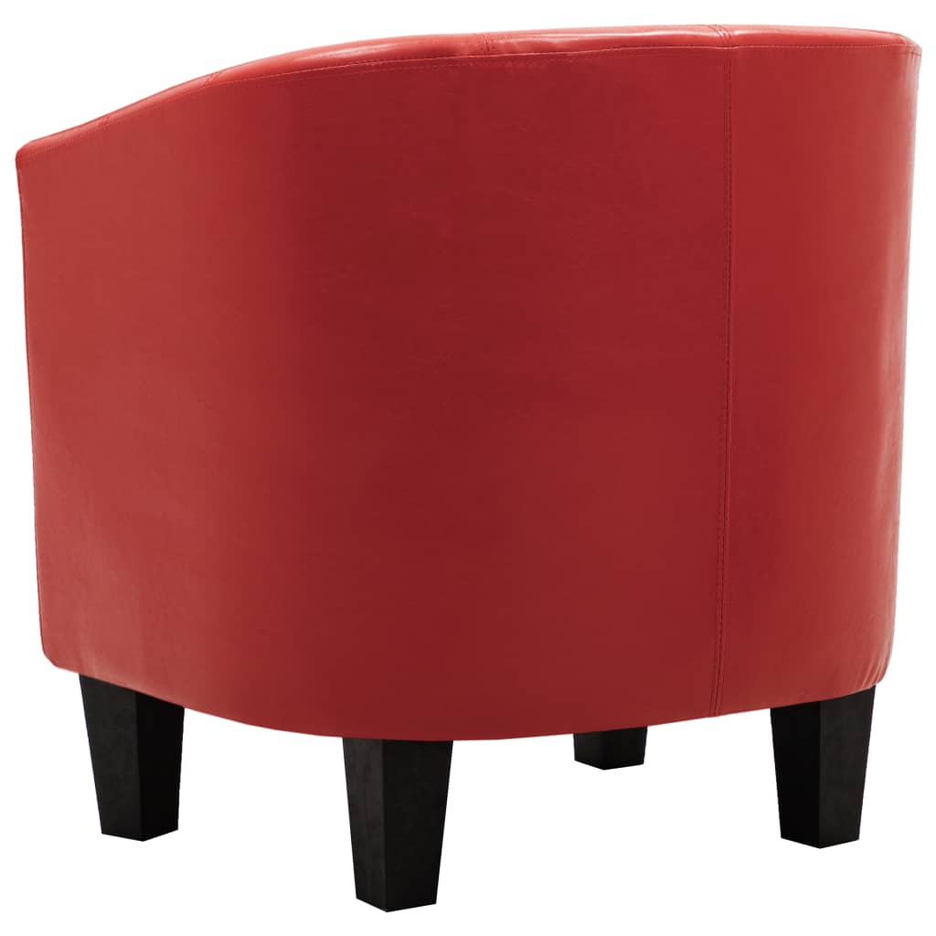 Tub Chair Red