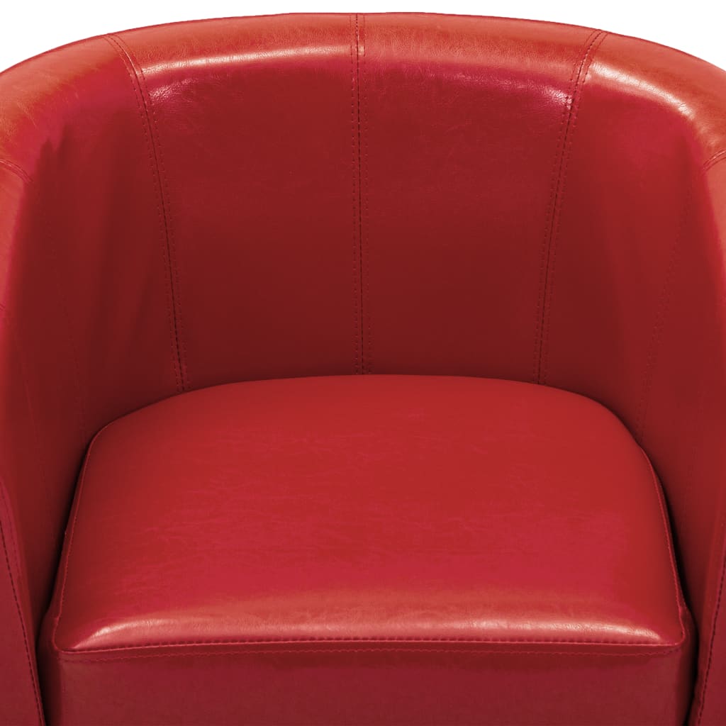 Tub Chair Red