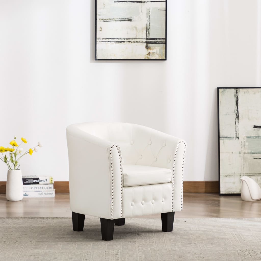 Tub Chair White
