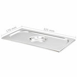 Pan Lids 4 pcs Stainless Steel