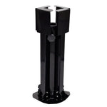 Umbrella Stand with Weight Plates Black