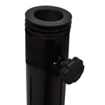 Umbrella Stand with Weight Plates Black