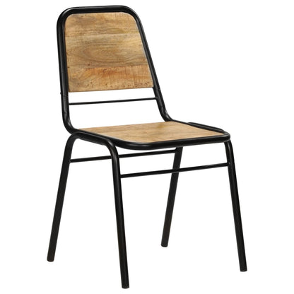 Dining Chairs 2 pcs Solid Mango Wood