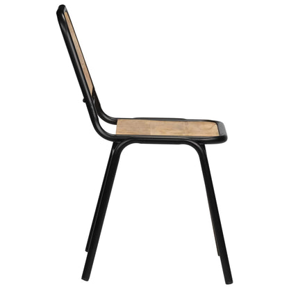Dining Chairs 2 pcs Solid Mango Wood