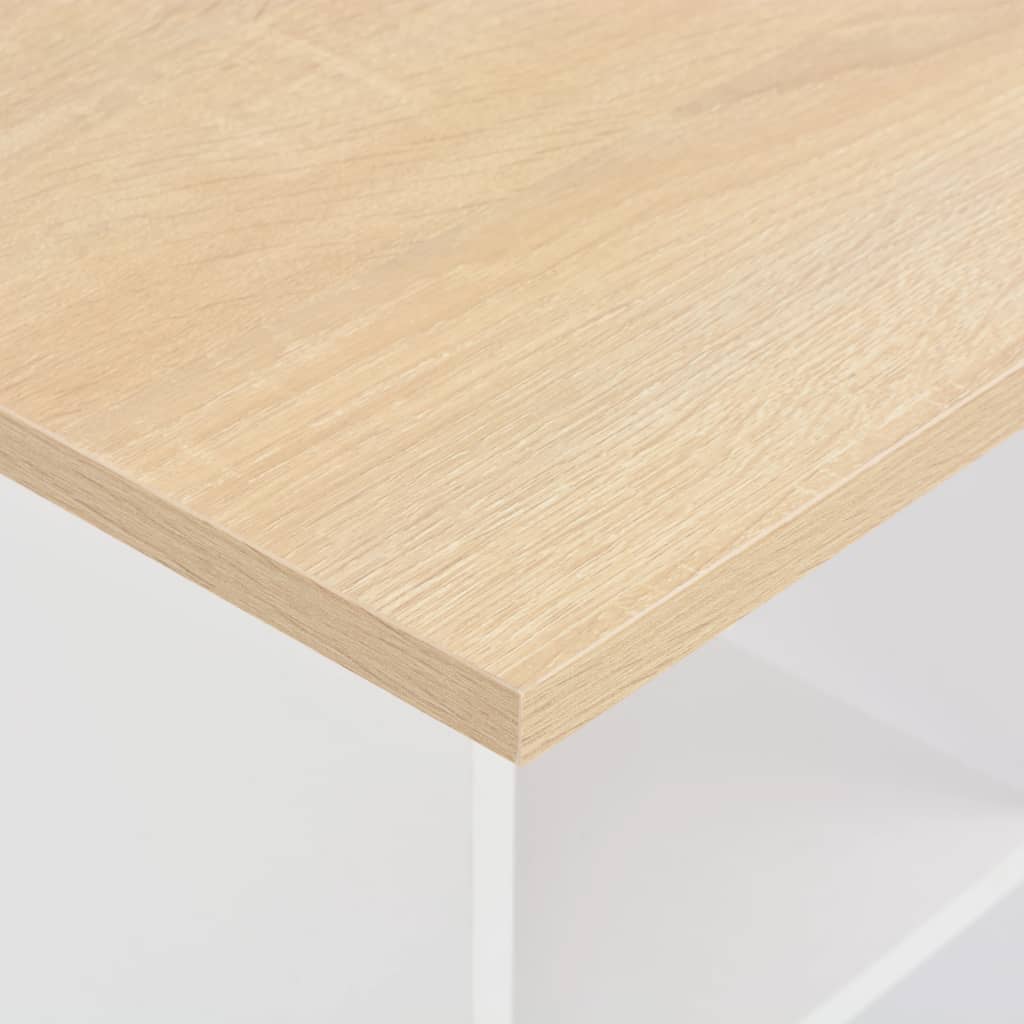 Bar Table White 60x60x110 cm