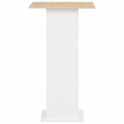Bar Table White 60x60x110 cm